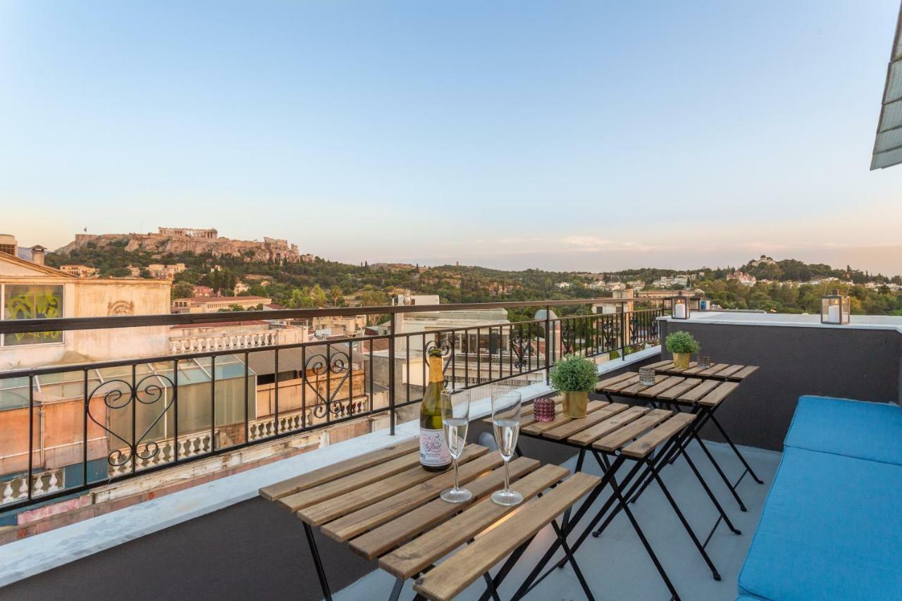 Downtown Boutique Apartments Acropolis View Athens Exterior photo